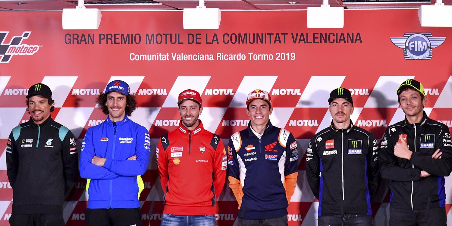 Rueda de prensa del GP de la Comunitat Valenciana 2019