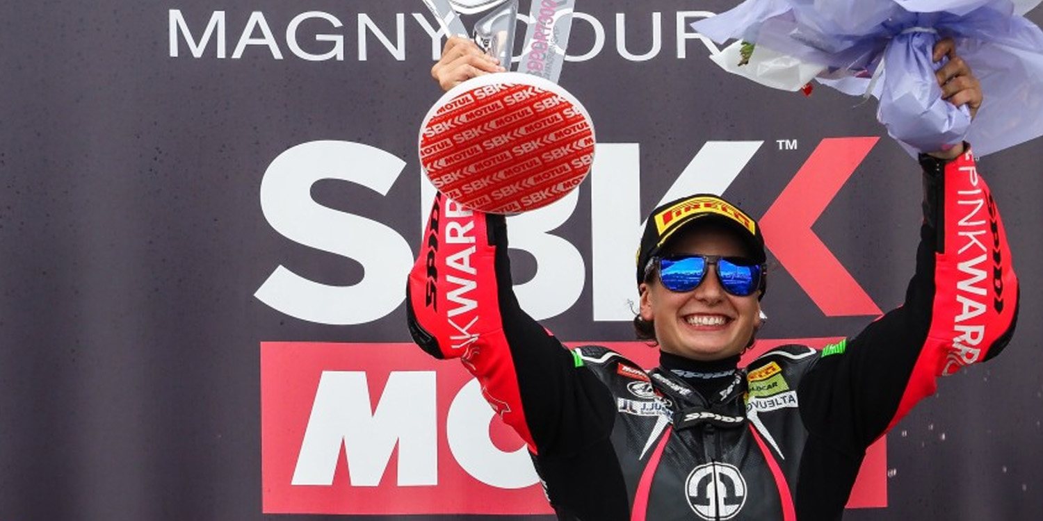 Ana Carrasco: "Mi sueño es terminar mi carrera en Superbikes o MotoGP"