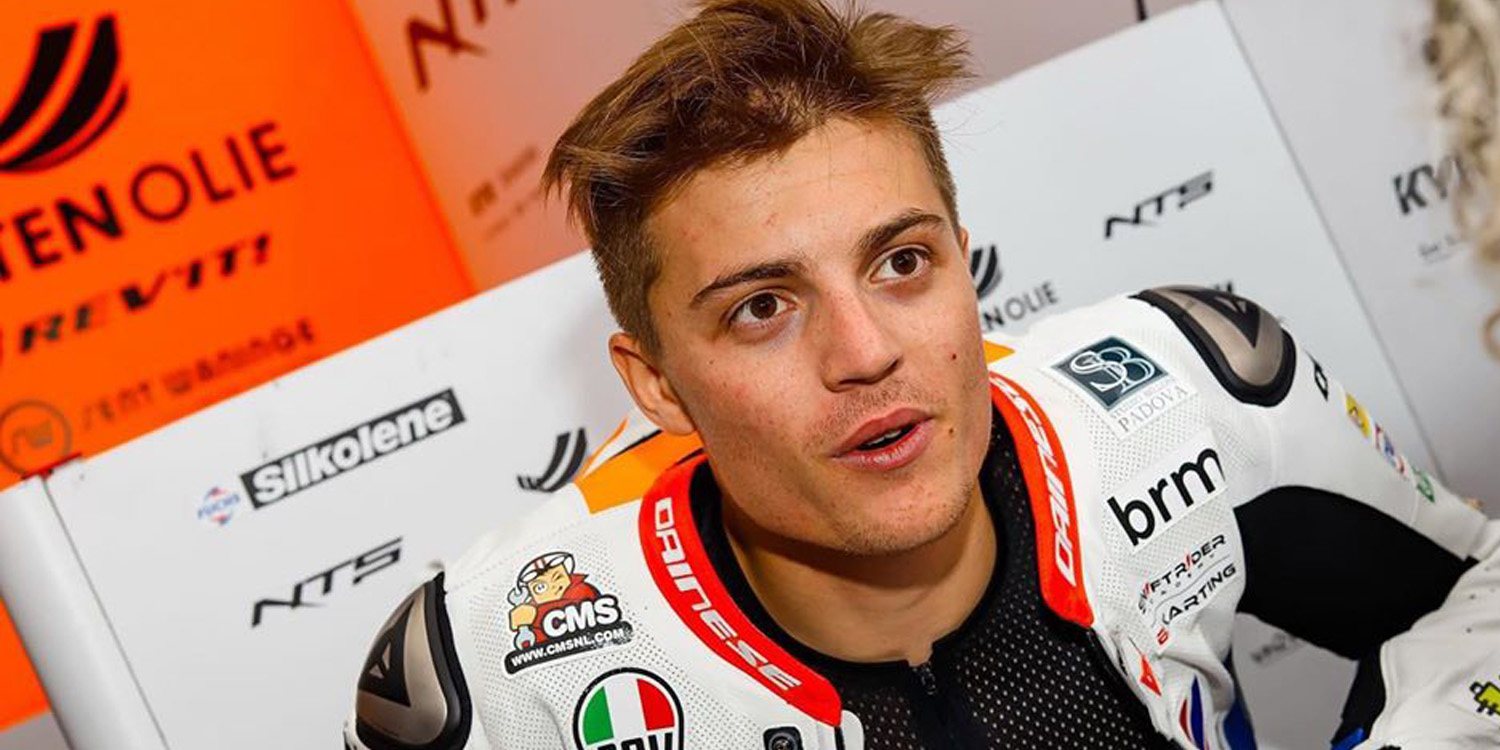 Tommaso Marcon: "Apunto a ser campeón en MotoE y el CEV Moto2"