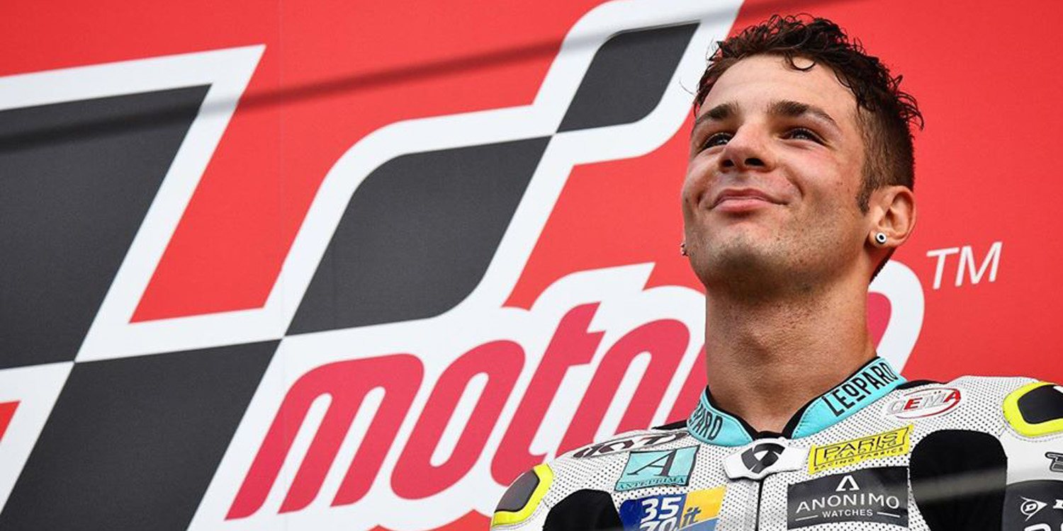 Lorenzo Dalla Porta: "La Moto2 me gustó en mojado, en seco debe ser exagerado"