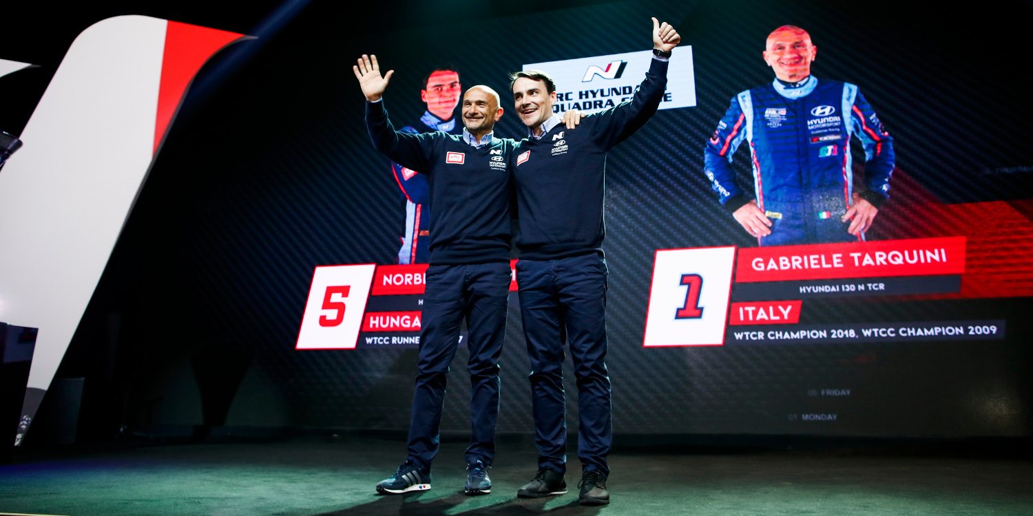 Michelisz y Tarquini volverán a repetir como dupla de Hyundai para la lucha por el título