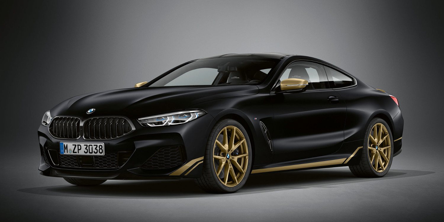 BMW presentó los modelos 8-Series Golden Thunder Edition