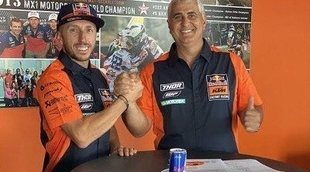 Tony Cairoli anuncia su renovación con KTM