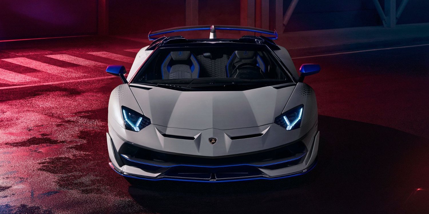 Lamborghini mostró el nuevo Aventador SVJ Roadster
