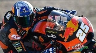 Raúl Fernández y Dominique Aegerter registran los mejores tiempos de Moto3 y MotoE