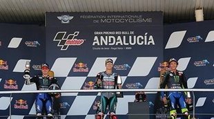Yamaha celebra el triplete conseguido en el Gran Premio de Andalucía