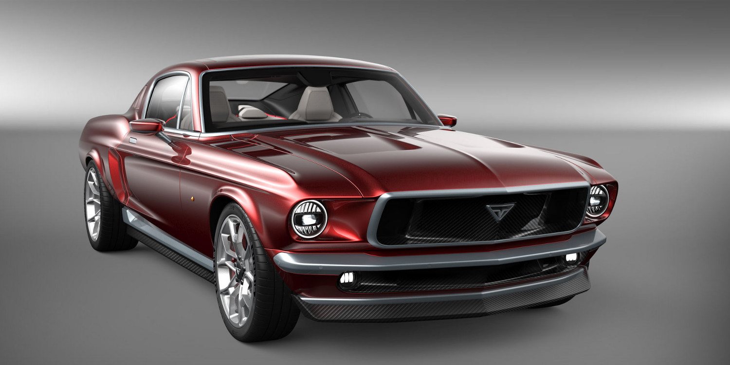 Ford Mustang electromod by Aviar