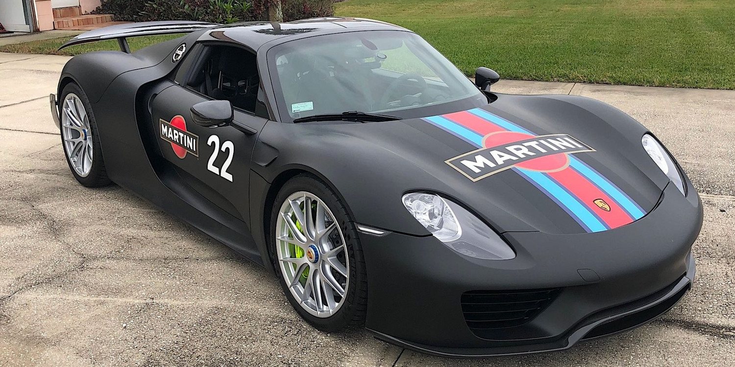 A la venta un Porsche Spyder 918 Matte Black