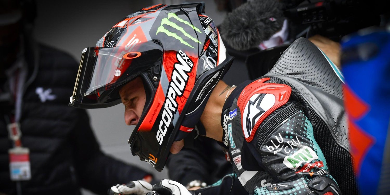 Fabio Quartararo: "Ocupo la moto de Rossi, no su lugar en Yamaha"
