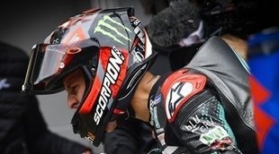 Fabio Quartararo: "Ocupo la moto de Rossi, no su lugar en Yamaha"