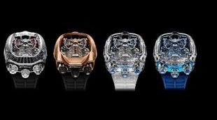 Bugatti presenta sus relojes Chiron Tourbillon