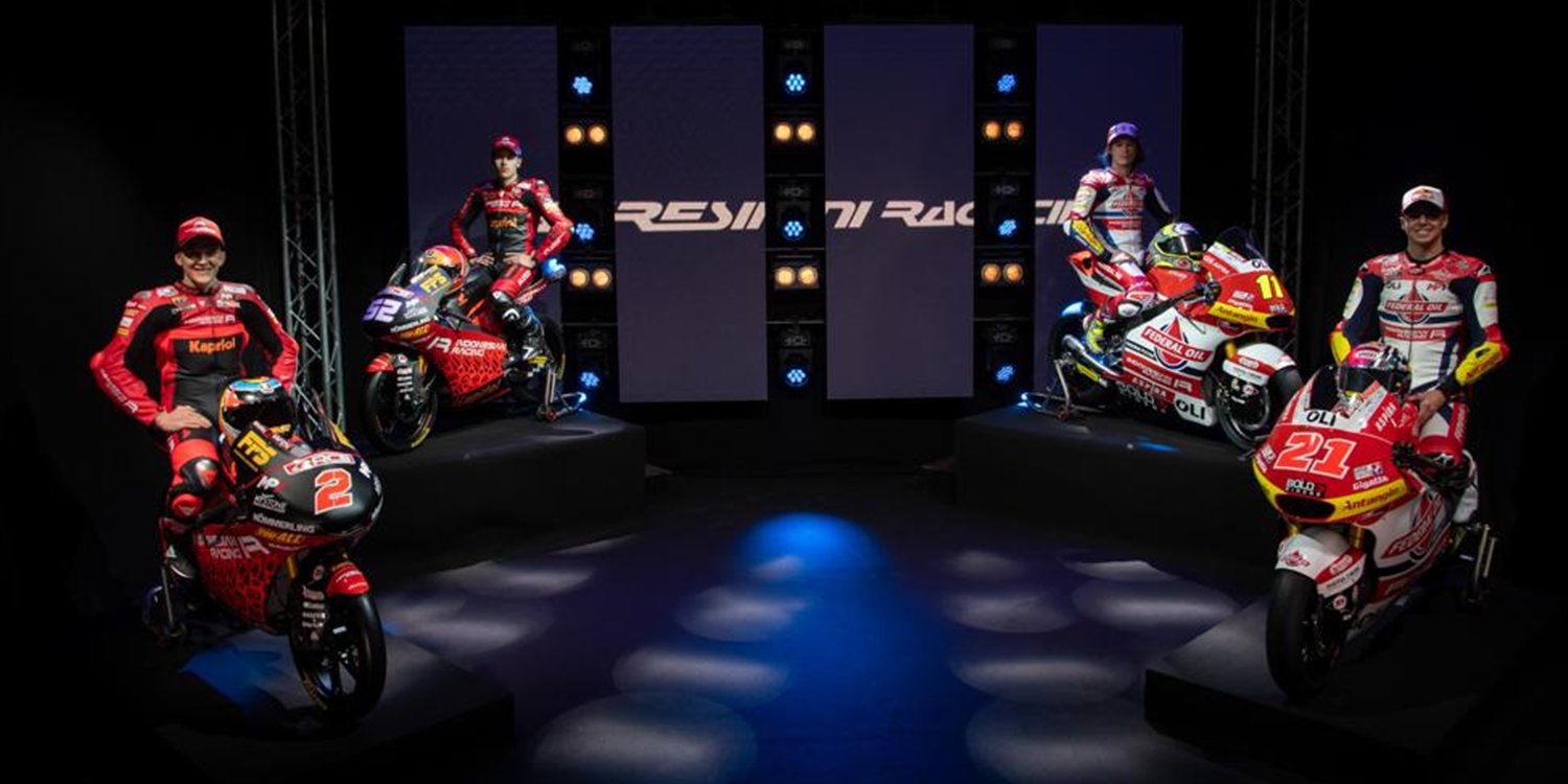 El Gresini Racing presenta sus equipos de Moto2 y Moto3 para el 2021