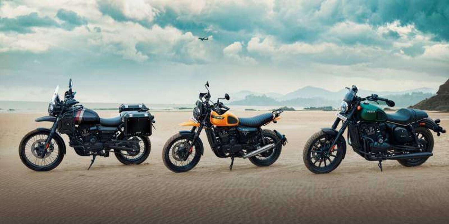 Yezdi lanza una nueva moto en tres modelos