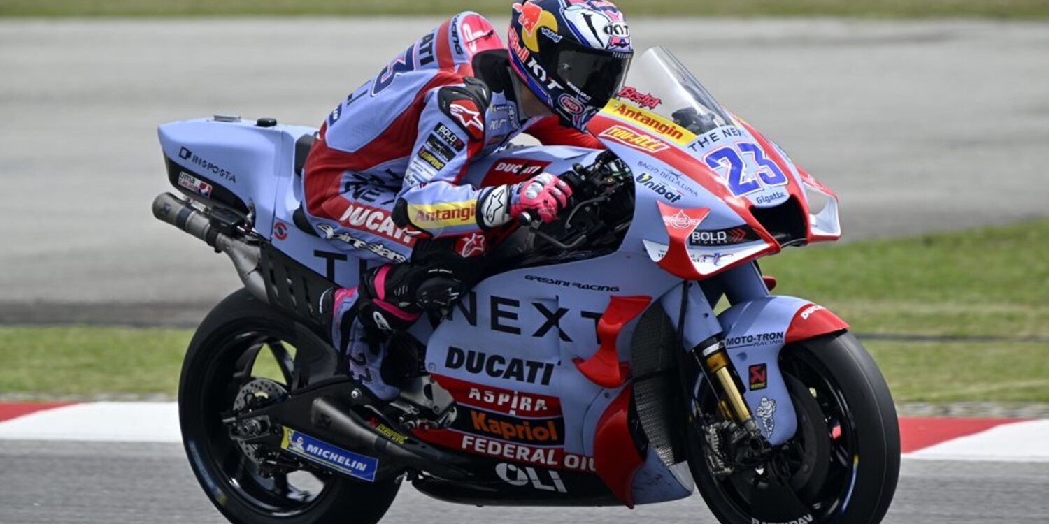 El Gresini Racing se estrena en Qatar con Ducati
