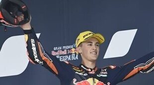 Jaume Masia logra el podio en Jerez: "Soy el único que arriesga"