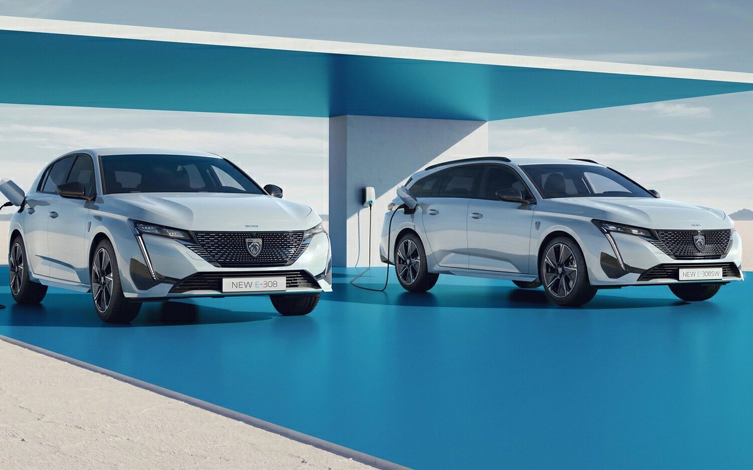 Peugeot anuncia la llegada de los  e-308 y e-308 SW eléctricos