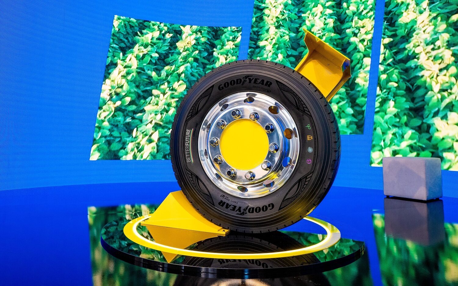 Goodyear lleva la sostenibilidad a sus neumáticos de camión
