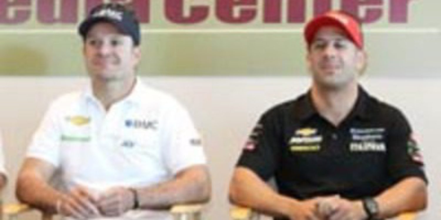 Barrichello y Tony Kanaan en Daytona, Zanardi se lo plantea