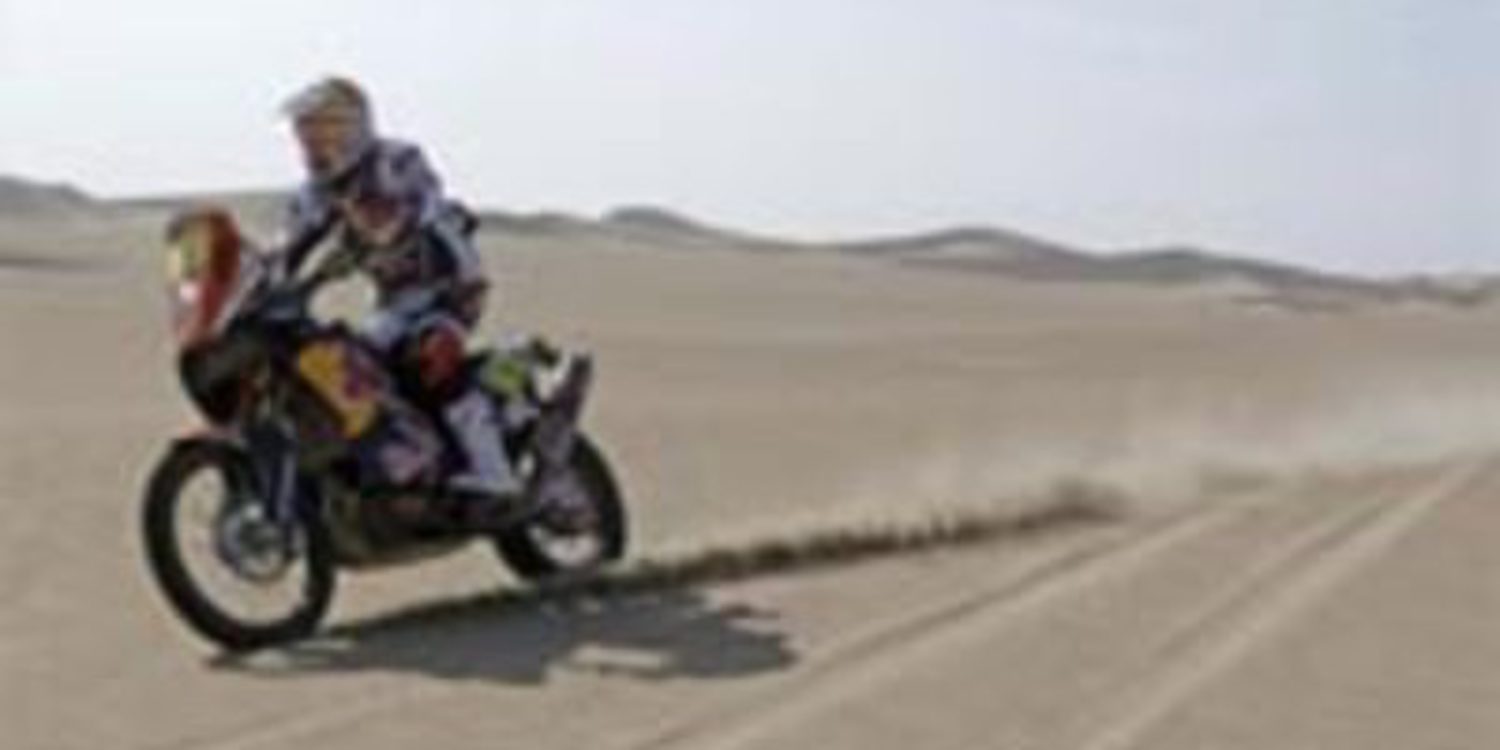 Dakar 2013, etapa 3: Peterhansel en coches y Despres en motos líderes sin ganar la especial