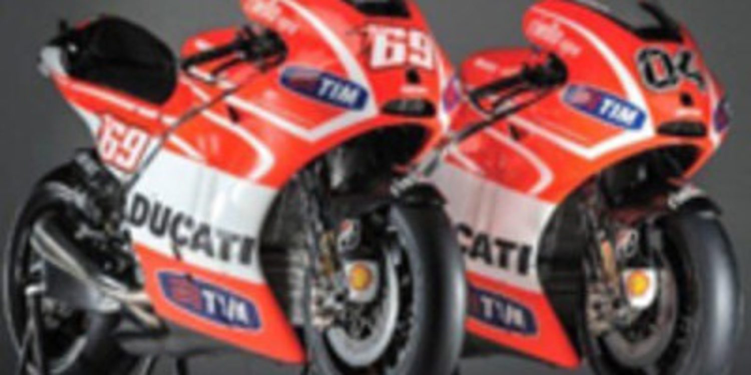 La Ducati GP13 se da a conocer al mundo en Madonna Di Campiglio