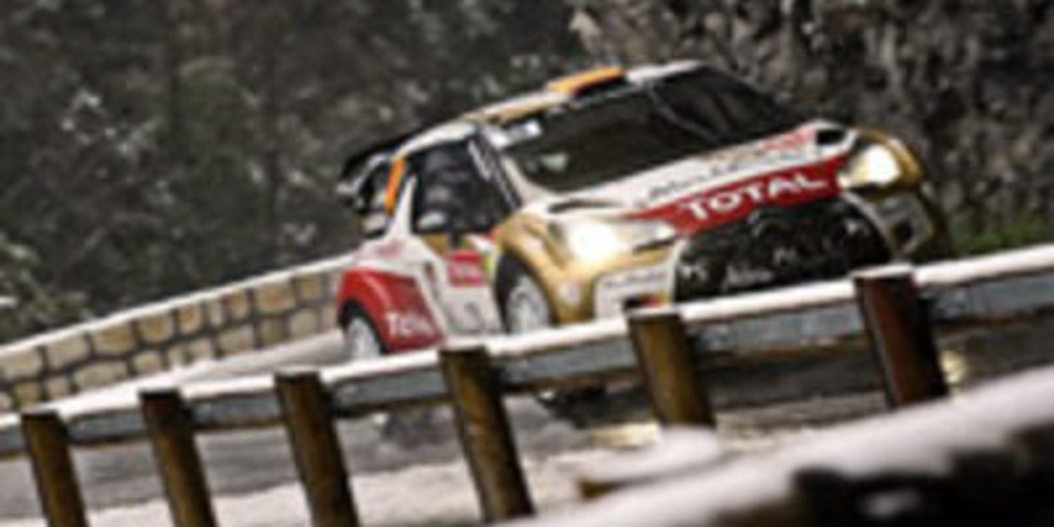 Sebastien Loeb se anota su séptima victoria en el Rally de Monte-Carlo 2013