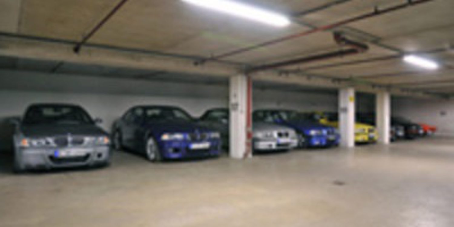 El garaje secreto de BMW