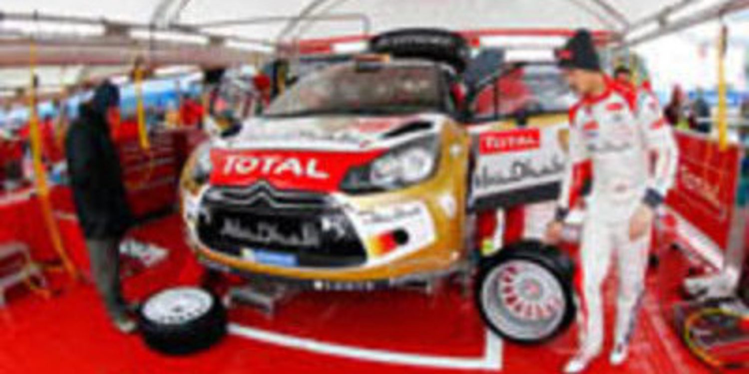 Dani Sordo de test con el DS3 WRC en Portugal