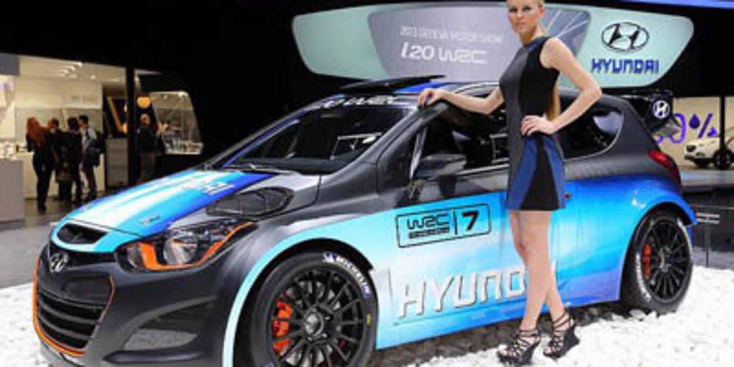 El Hyundai i20 WRC aparece mejorado en Ginebra