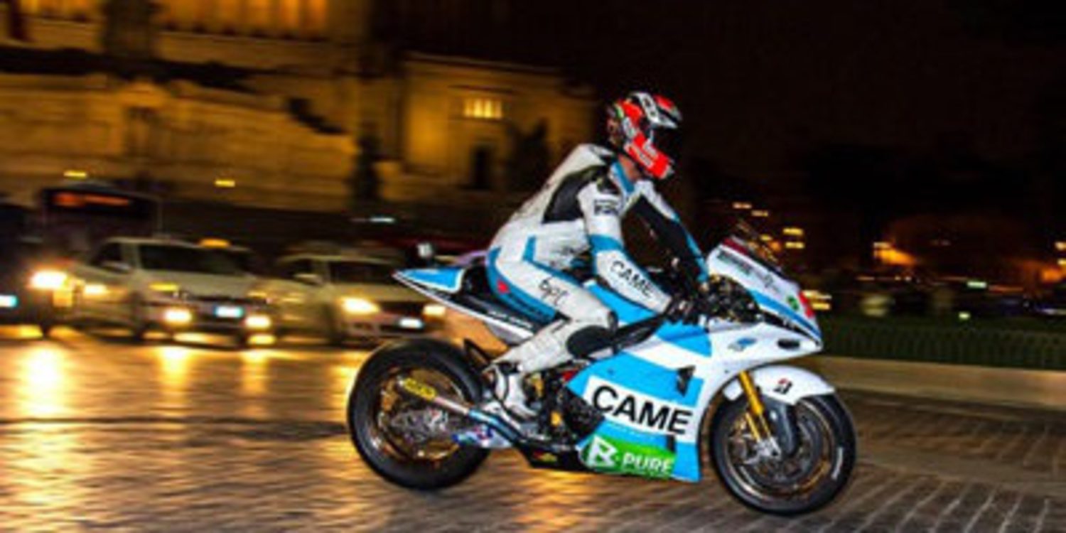 Una MotoGP por las calles de Roma