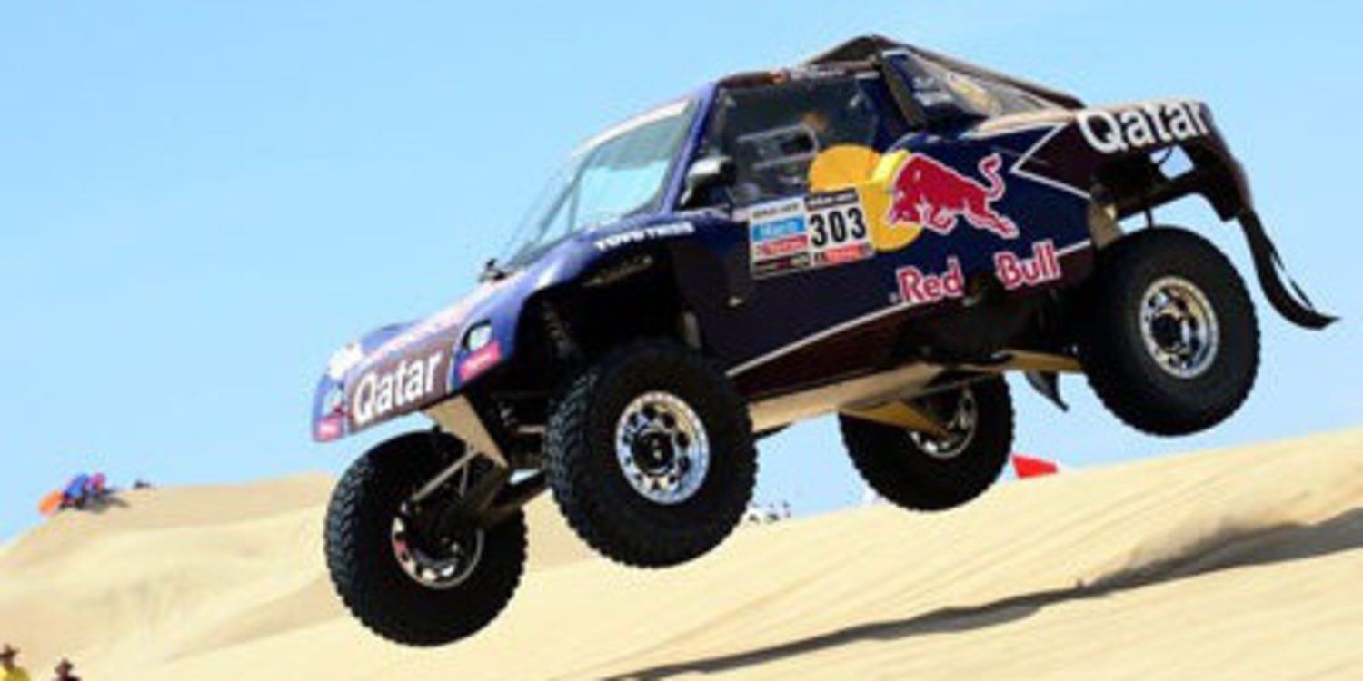 Carlos Sainz con Red Bull Catar Team en el Dakar 2014