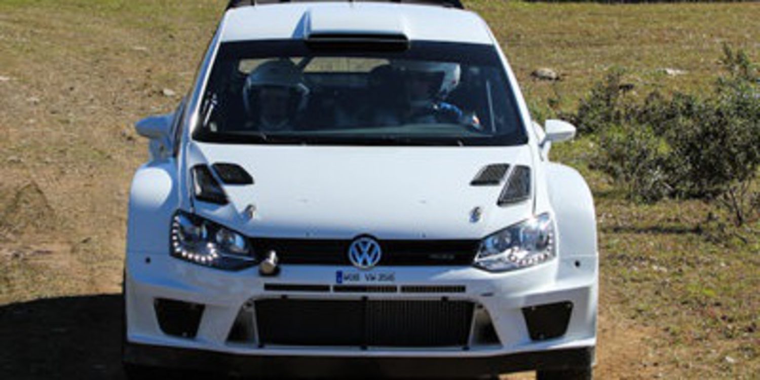 Latvala y Volkswagen de test en Portugal