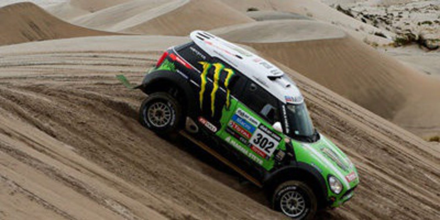 Stepháne Peterhansel en el Dakar 2014 con X-Raid