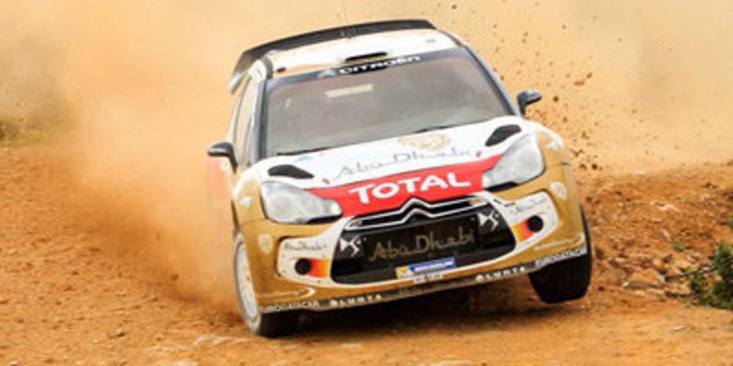 Dani Sordo y Citroën de test en Portugal
