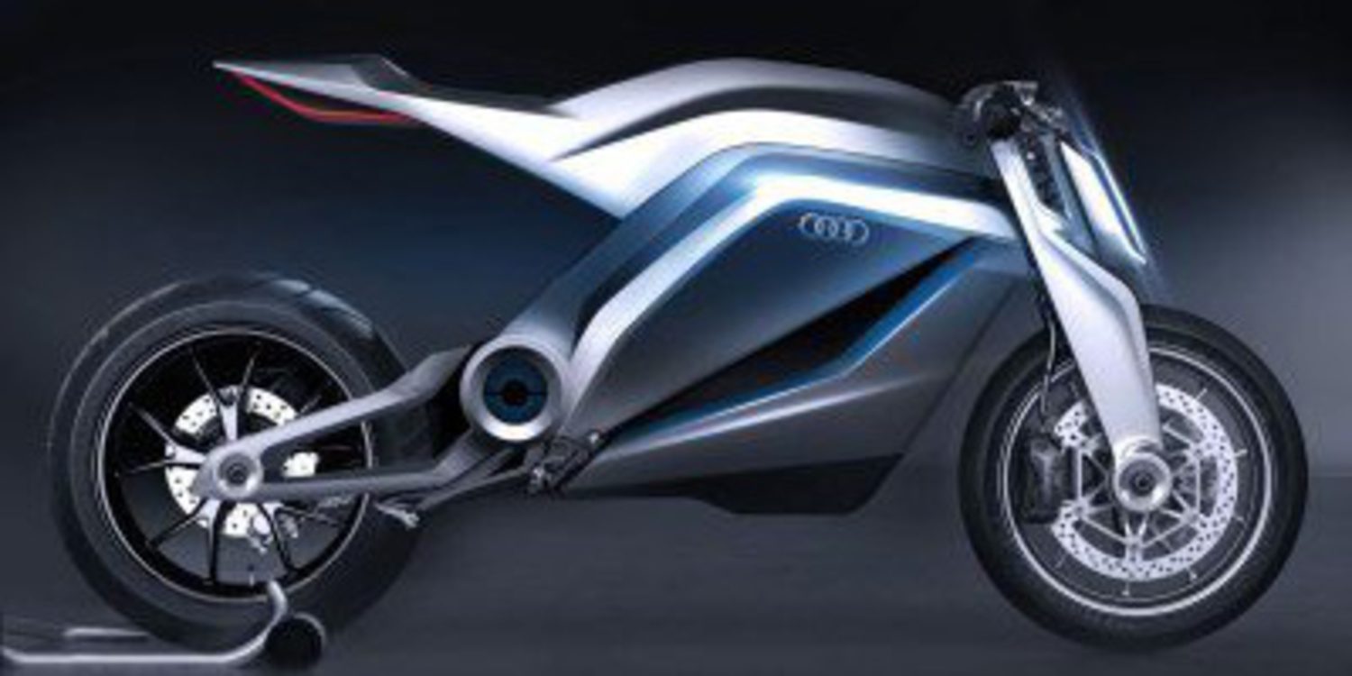 ¿Podría ser así una futura moto de Audi?
