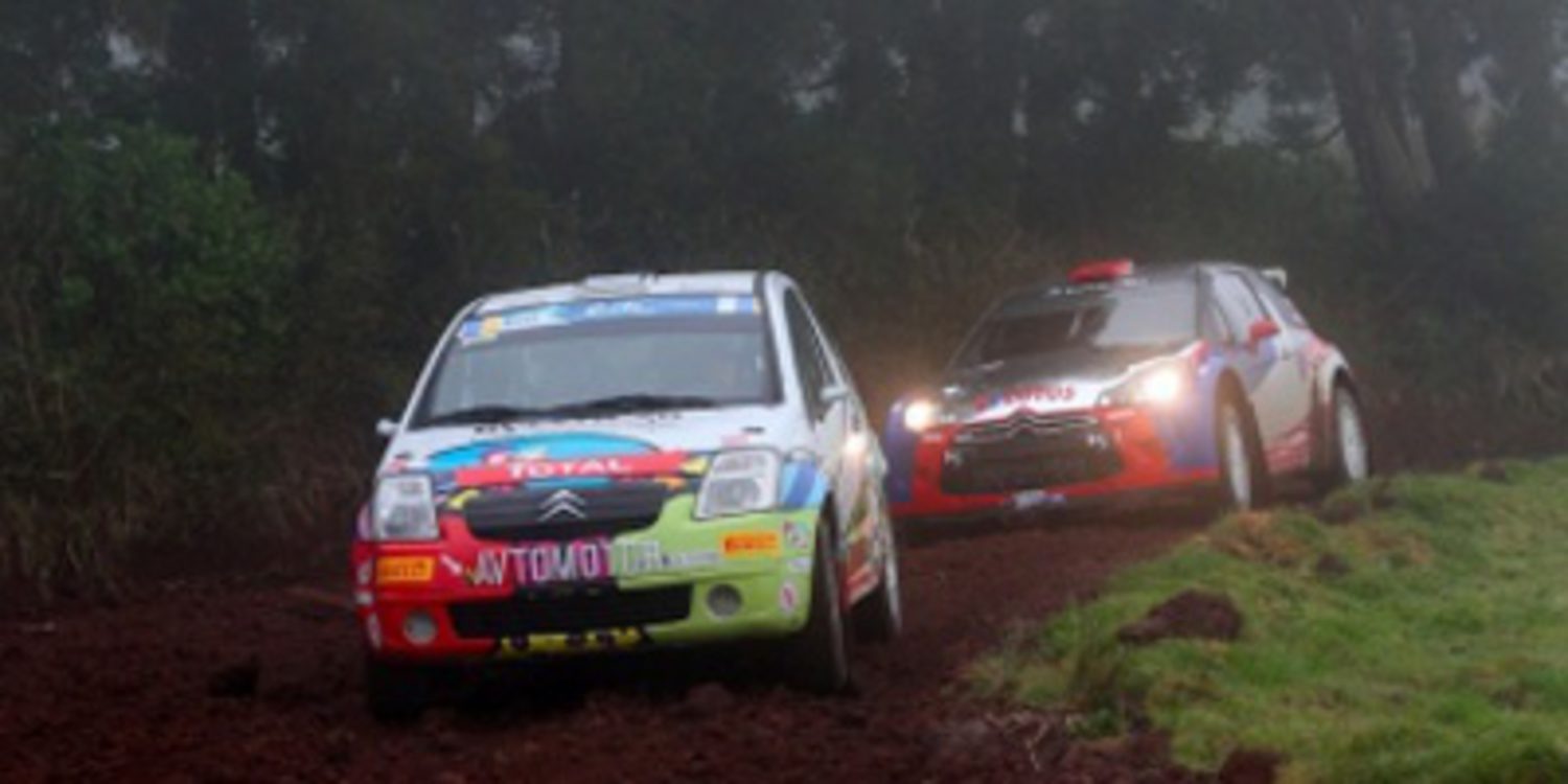Test del Rally de Azores con Kubica como referencia