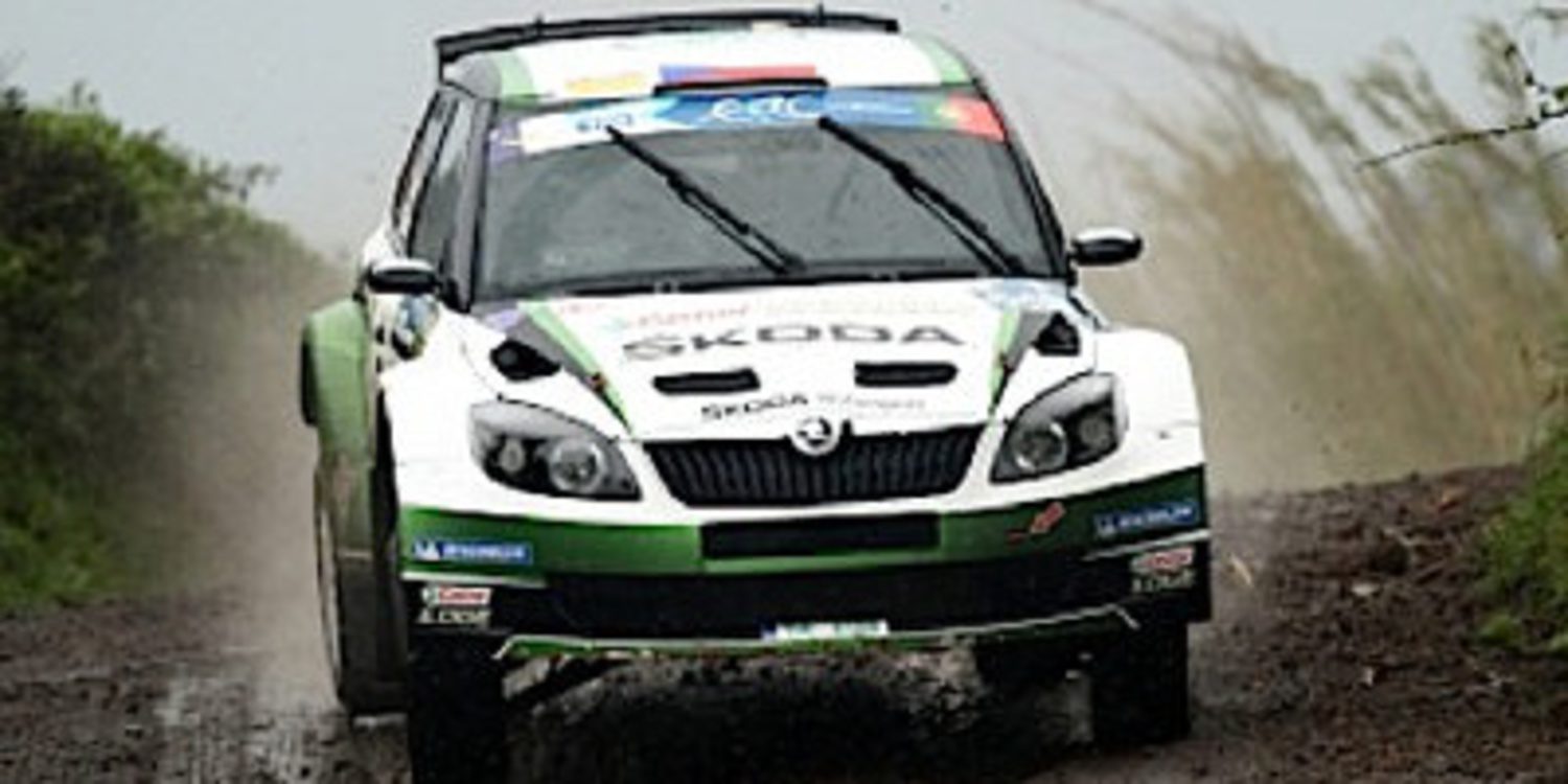 Jan Kopecký gana el Rally de Azores del ERC