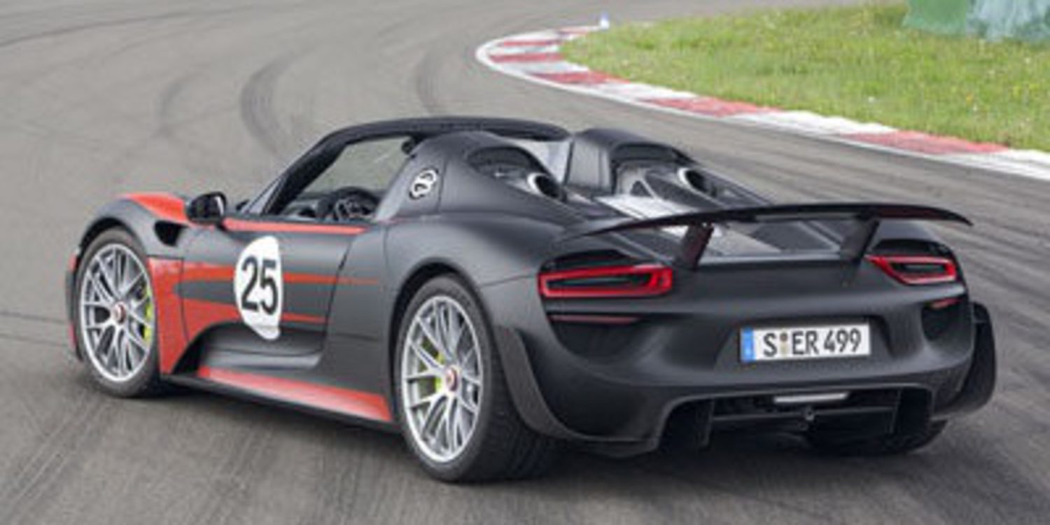 Stuttgart regala al mundo el Porsche 918 Spyder