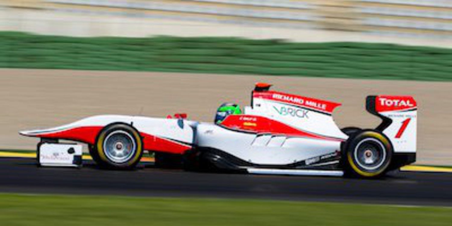 Conor Daly pole en la primera carrera de GP3 en Cheste