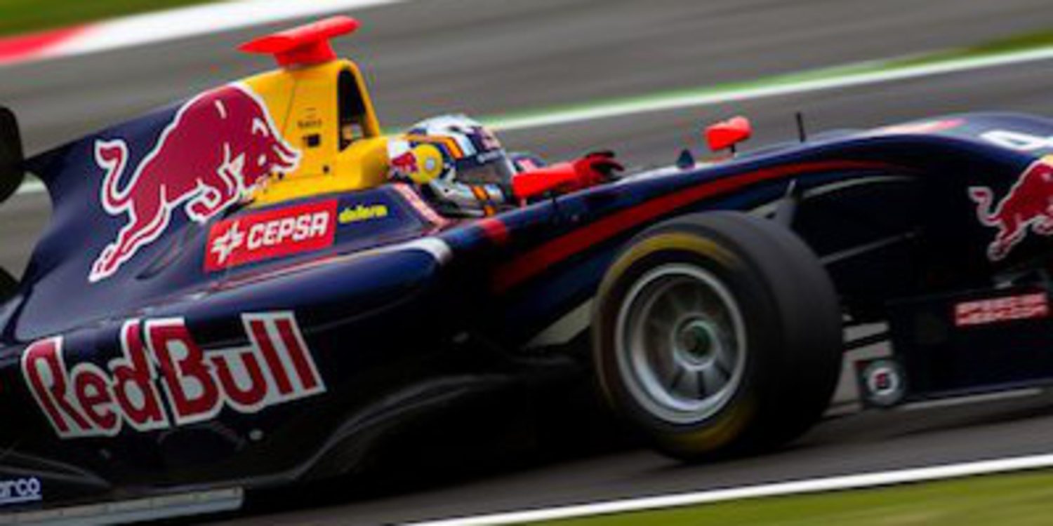 Carlos Sainz Jr comanda los libres de GP3 en Silverstone