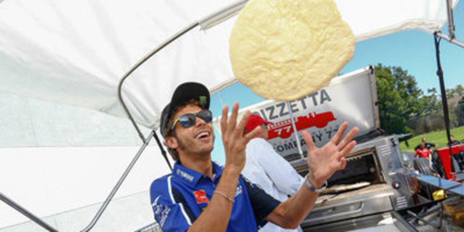 Rossi y un tocado Jorge Lorenzo a por Laguna Seca