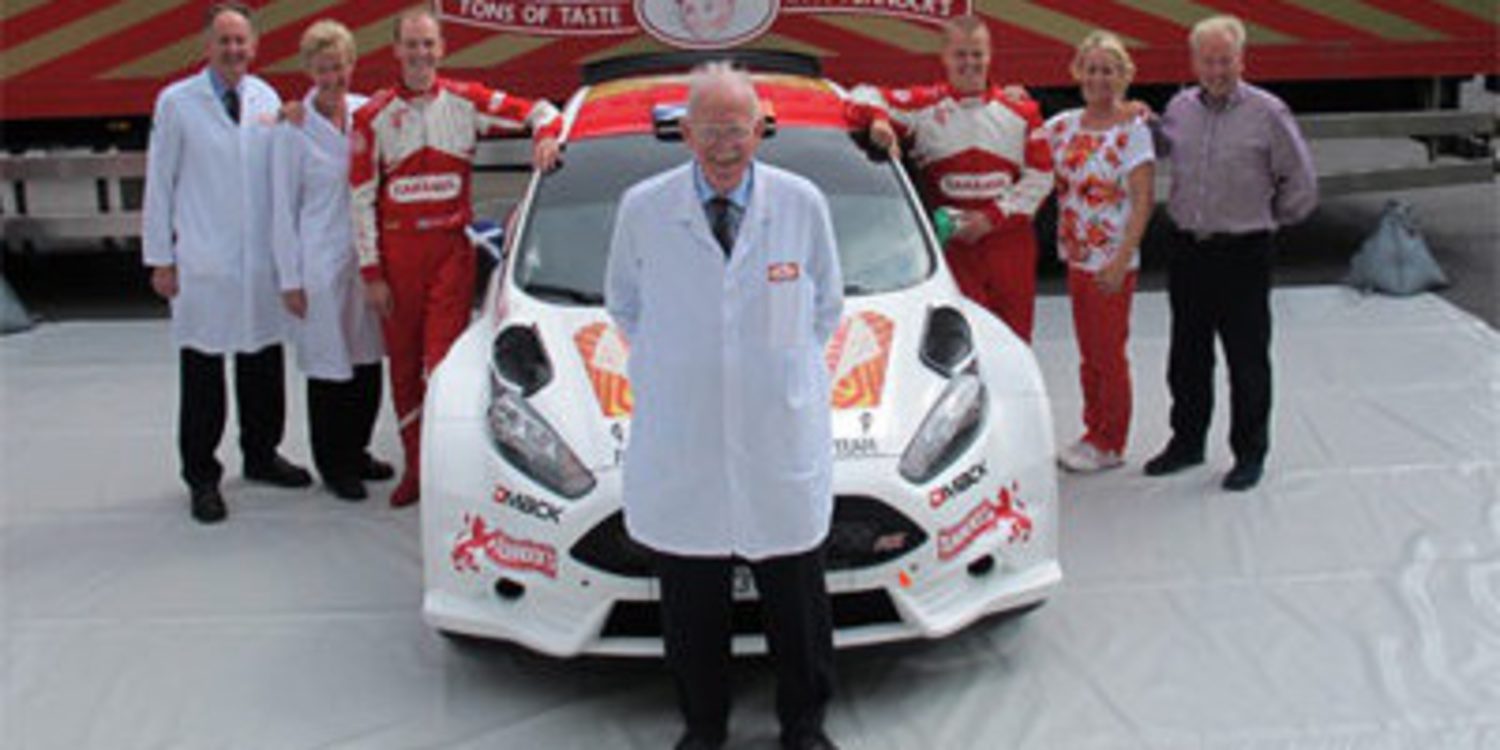 Robert Barrable con el Fiesta R5 en 5 citas del WRC 2013
