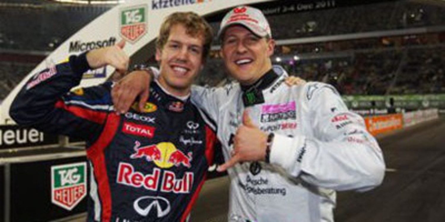 Michael Schumacher no falta al Race of Champions 2013