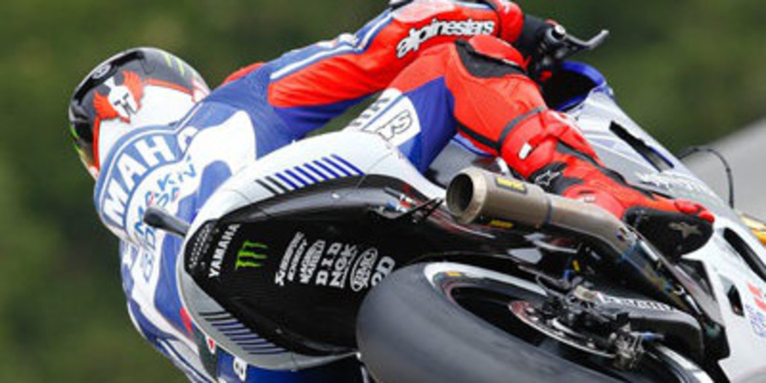Jorge Lorenzo manda en los FP1 de MotoGP en Brno