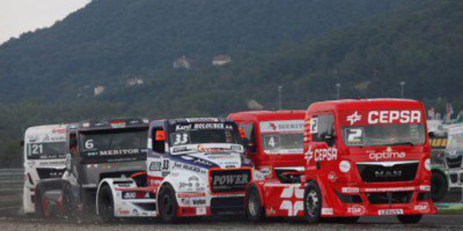 GP Camión Most: Antonio Albacete podio en las cuatro mangas