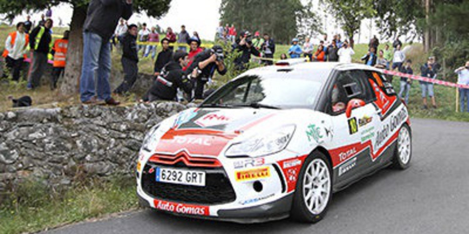 Enrique García Ojeda al Rally de Francia del WRC