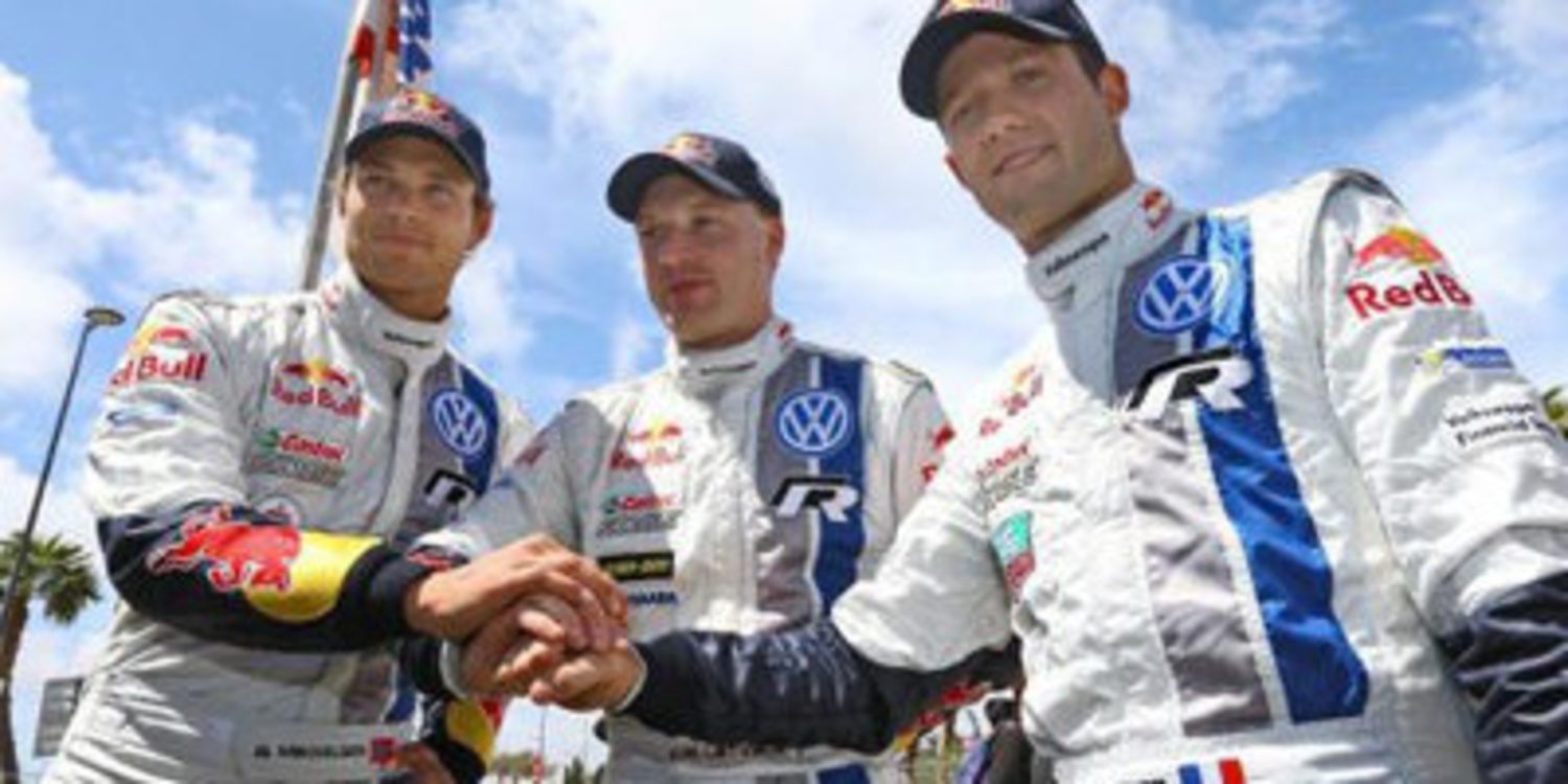 Ogier, Latvala y Mikkelsen siguen con Volkswagen en 2014