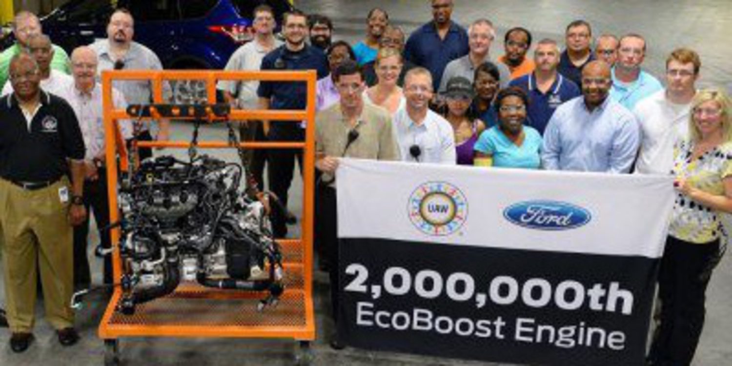 Ford celebra la fabricación del motor EcoBoost dos millones