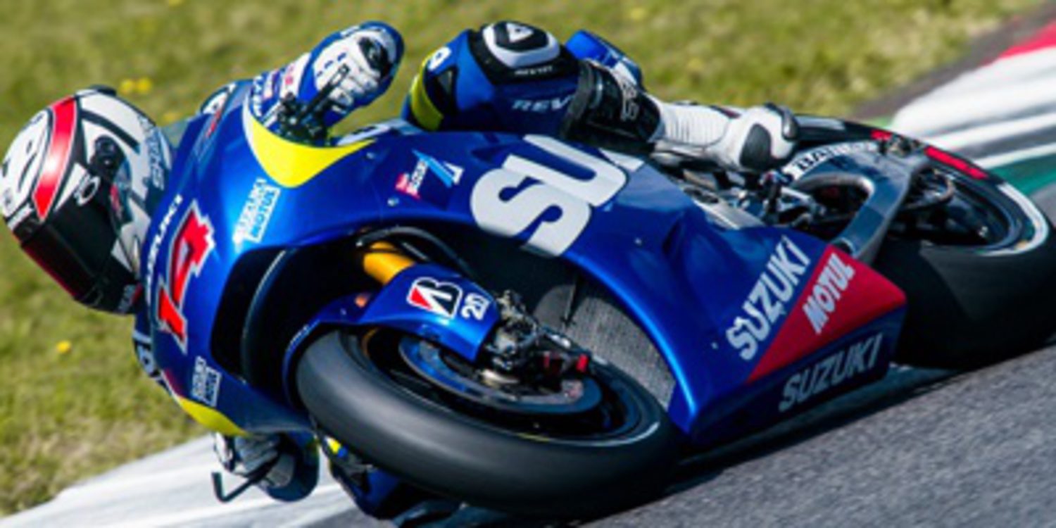 Fin de los test europeos de Suzuki MotoGP en Mugello