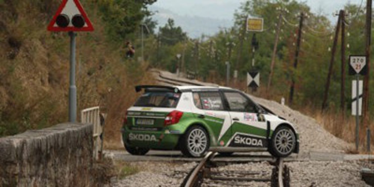 Jan Kopecký gana el Rally de Croacia y celebra su título del ERC