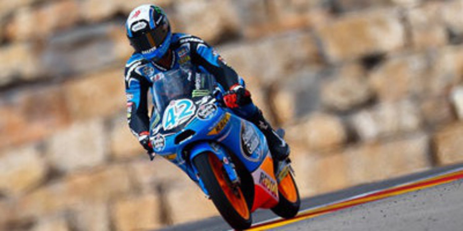 Alex Rins gana la carrera de Moto3 en MotorLand Aragón